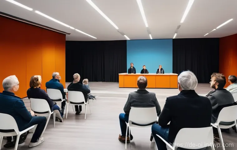 인과관계 추론과 정책 결정의 관계 - "A sophisticated and forward-looking scene inside a modern 'Data Lab' within a German government bui...